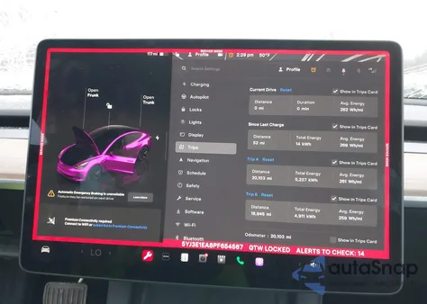 2023 Tesla Model 3 Rear-Wheel Drive из США, поврежденный, VIN 5YJ3E1EA8PF654567